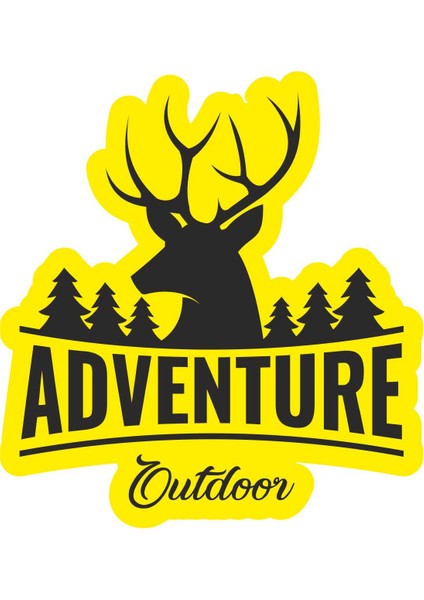Outdoor Adventure Sticker - 22056