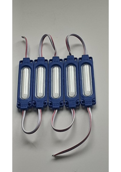 Cob LED Modül Lensli 2W Mavi(10 Adet)