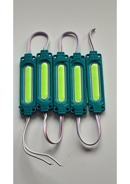 Cob LED Modül Lensli 2W Yeşil(25 Adet)