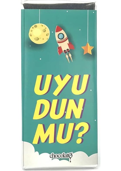 Uyudunmu 100 gr Bitter Tablet Çikolata