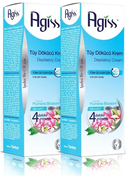 s Tüy Dökücü Krem-Tüm Ciltler Için 100 ml x 2