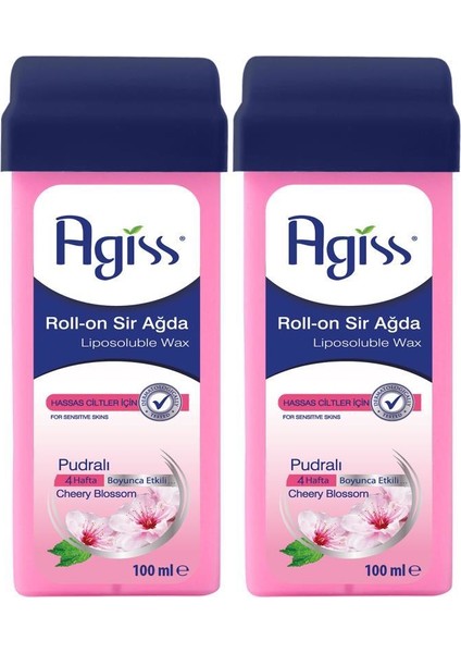 s Roll-On Sir Ağda 100 ml Pudra x 2