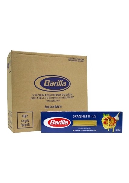 Spaghetti Makarna 1 Koli