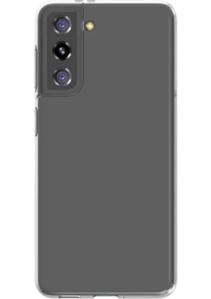 Casestreet Samsung Galaxy S21 5g Kılıf Süper Silikon Koruma Şeffaf