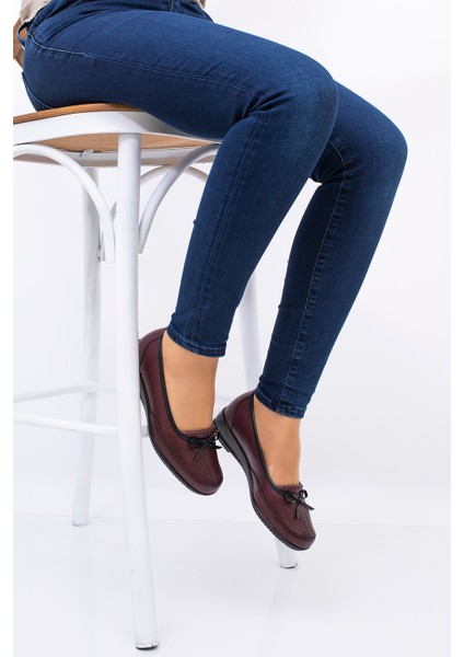 Anne Ayakkabı Tam Deri Taban Her Mevsim 708