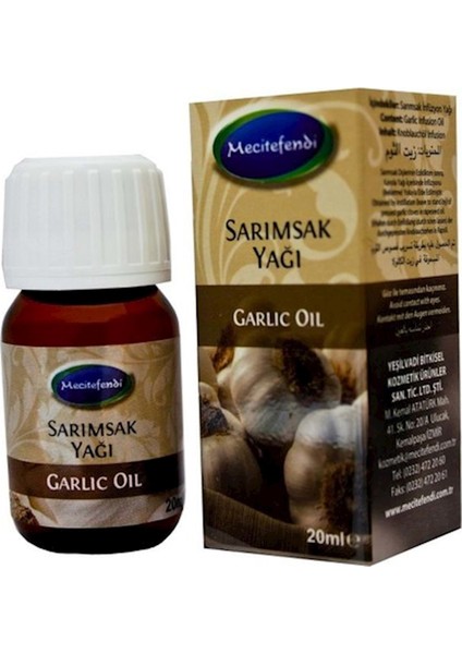 Sarımsak Yağı 20 ml