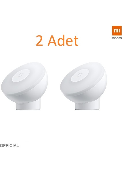 2 Adet Xiaomi Mijia Smart Home Hareket Sensörlü Gece Lambası 2 - Fotoselli