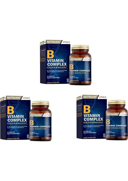 B Vitamin Complex*3