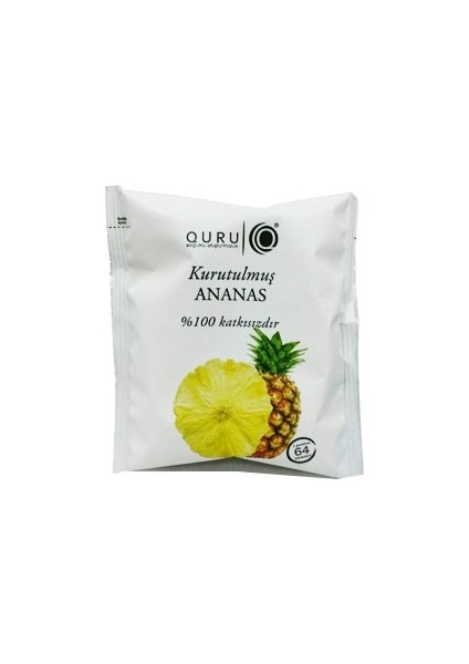 Kurutulmuş Ananas 18 gr