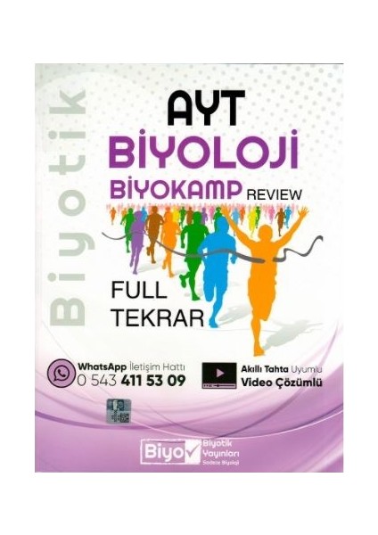 Biyotik Yayınları  AYT Biyoloji Full Tekrar