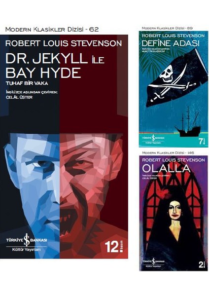Modern Klasikler Dizisi : Dr. Jeykll ve Bay Hyde - Define Adası - Olalla - Robert Louis Stevenson