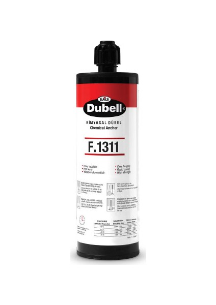 Kimyasal Dübel / Epoksi 410 ml