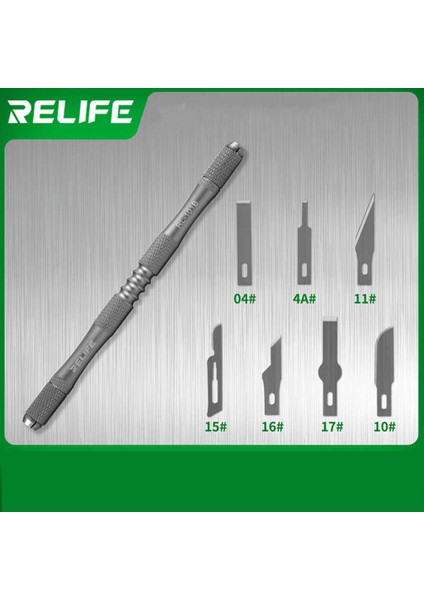 Relıfe RL-101B 8in 1 Bıçak Seti Relife Entegra Bıçak Seti