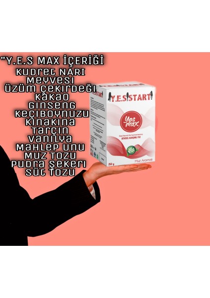 Yes Max Bitkisel Karışımlı Toz