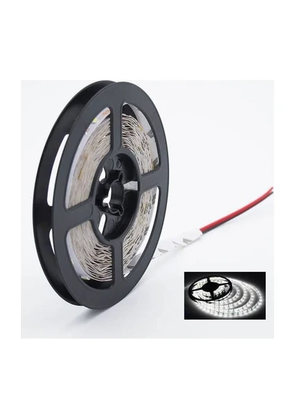 Intec 3 Çipli Beyaz Şerit LED 10 METRE+12V Trafo Kuruluma Hazır Set