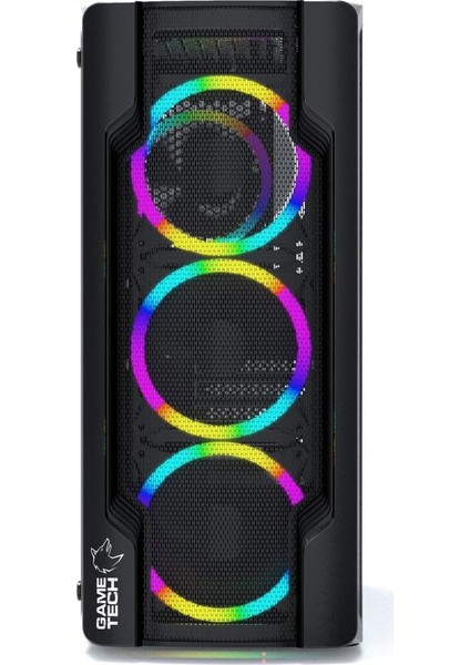 Colder 4 Fanlı Raınbow Mesh Panel Kasa