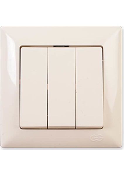 Günsan Visage Krem Üçlü Anahtar - Çerçevesiz