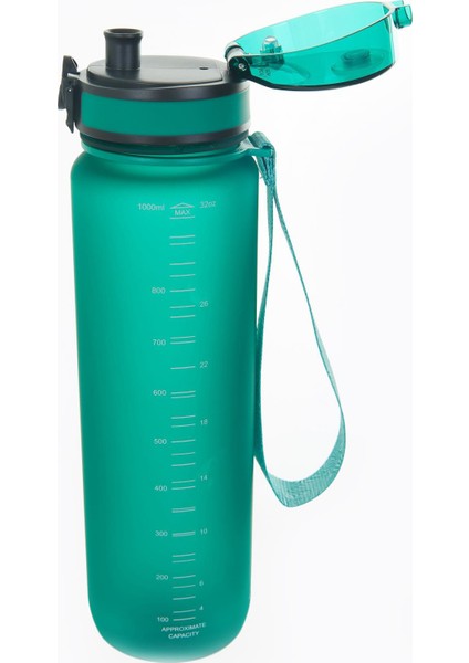 Fiftyfifty Tritan Su Matarası 1000 ml Koyu Yeşil