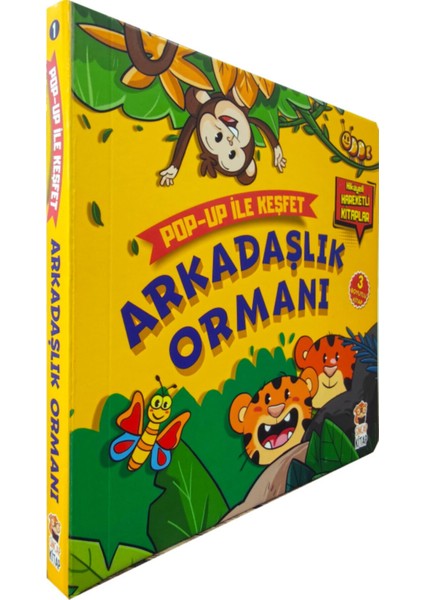 Arkadaşlık Ormanı (Hikayeli Hareketli Kitaplar) - Merhaba Duygularım (Cırt Cırtlı Hikaye Kitabı) modelleri