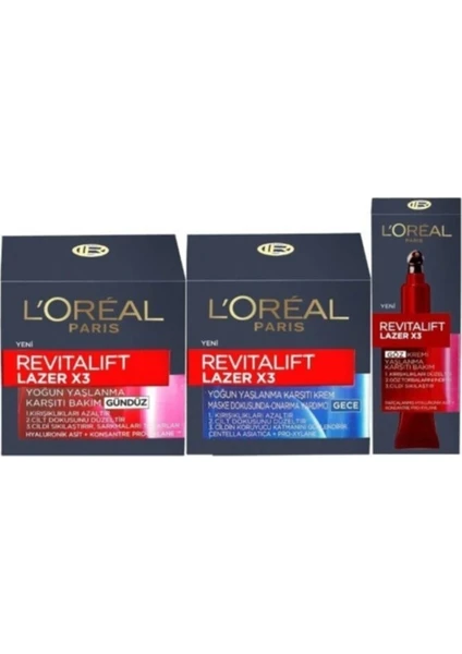 L'Oréal Paris Loreal Paris Revitalift  Gündüz+Gece Göz  Krem