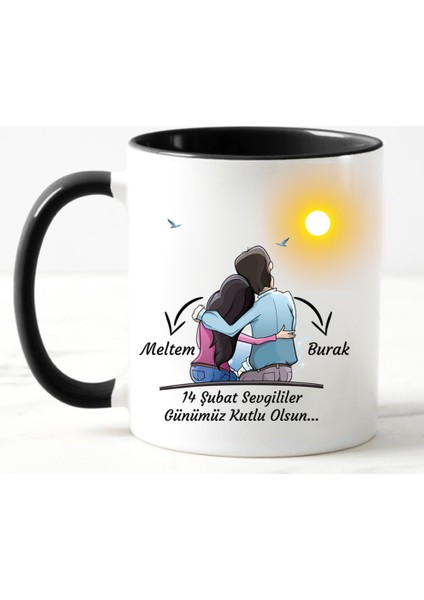 14 Şubat Sevgililer Günü Kupa Bardak