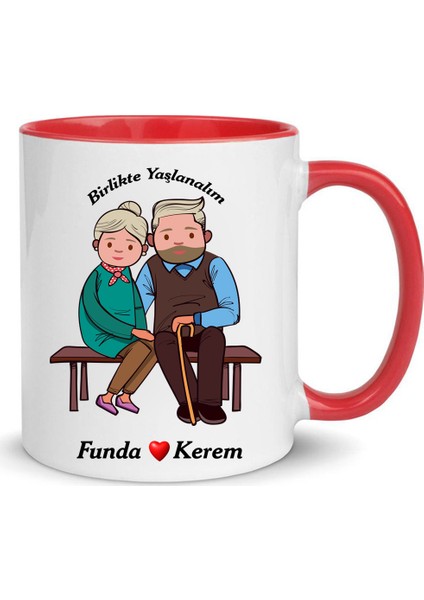 14 Şubat Sevgililer Günü Kupa Bardak