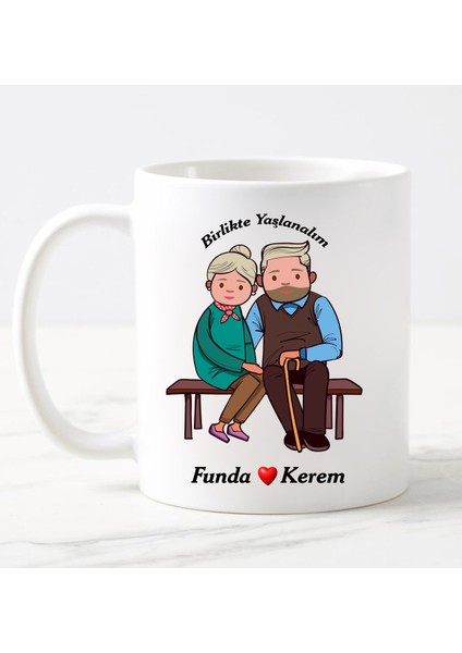 14 Şubat Sevgililer Günü Kupa Bardak