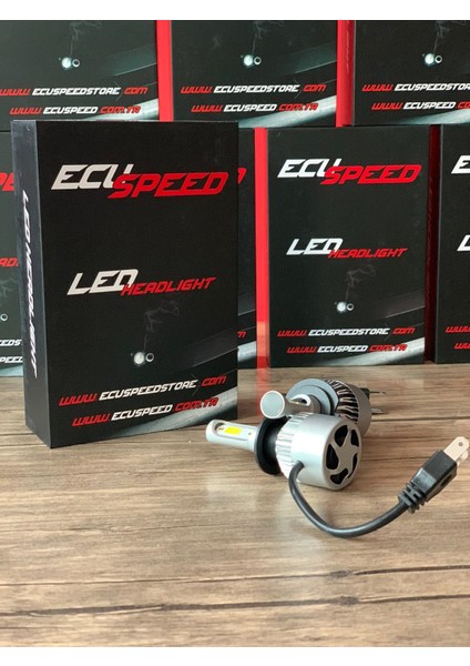 Ecuspeed H11 Yeni Nesil Şimşek Etkili LED Xenon 8000 Lm ( Beyaz )