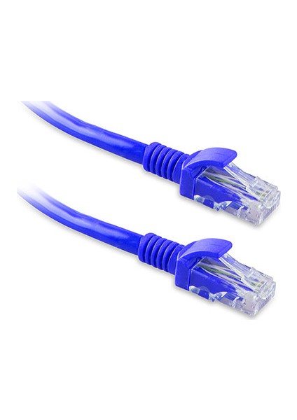 Cat6 Mavi Ethernet Kablosu - 1m