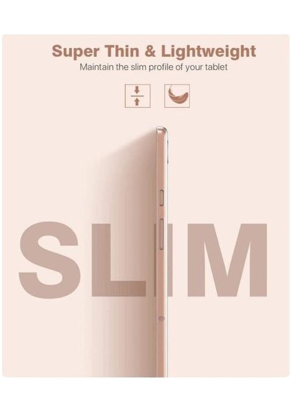 Samsung Galaxy Tab A7 10.4" SM-T500 T507 Kılıf Şeffaf Süper Silikon