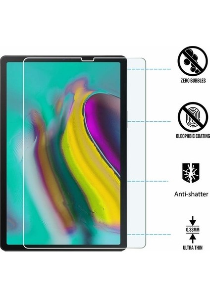 Samsung Galaxy Tab S2 SM-T810/T813/T815/T817/T818/T819 9.7" Ekran Koruyucu Nano Esnek Flexible 9h Micro Temperli Kırılmaz Cam