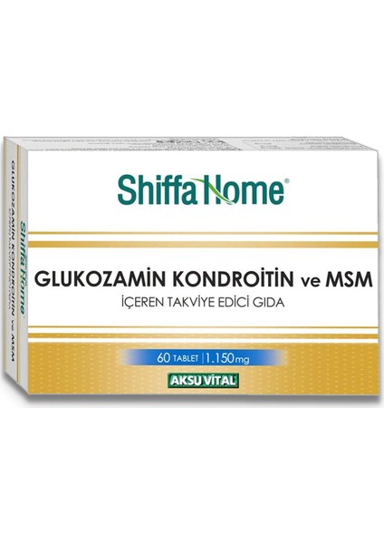 Shıffa Home Glucosamine Chondroitine Msm Tablet 3 Adet