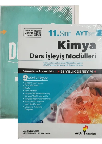 Aydın Yayınları 11. Sınıf  Kimya Ders İşleyiş Modülleri-(Okyanus Yayınları Deneme )