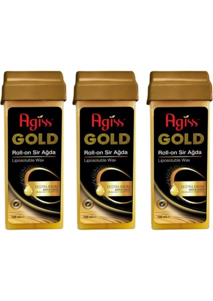 s Gold Roll-On Sir Ağda Extra Bakım 100 ml 3'lü Set