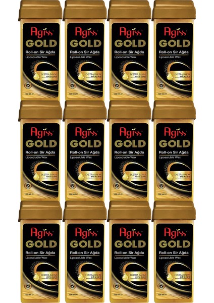 s Roll-On Gold 100 ml x 12 Adet Sir Ağda