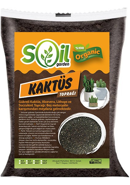 Garden Kaktüs Toprağı 10 lt