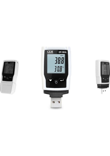 DT-191A Dataloggerlı Sıcaklık ve Nem Ölçer