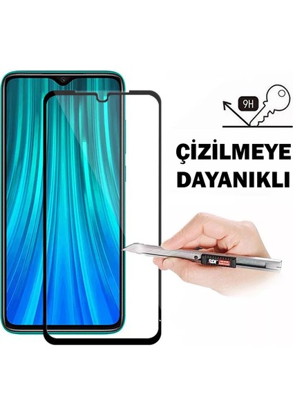 Xiaomi Redmi Note 8 Pro Kırılmaz Cam 5d Tam Kaplayan Temperli Ekran Koruyucu