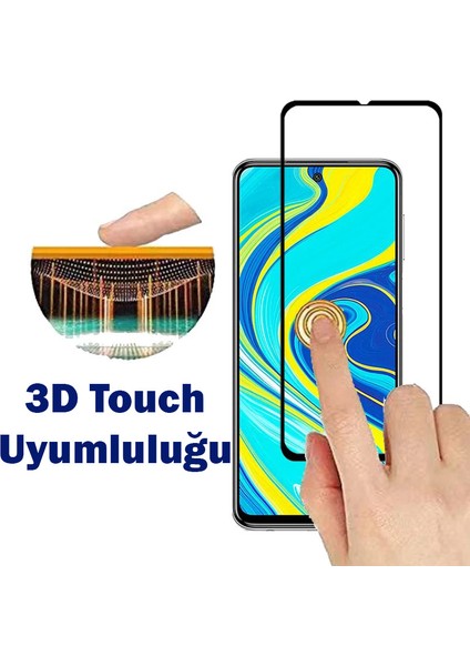 Xiaomi Redmi Note 9 Kırılmaz Cam 5d Tam Kaplayan Temperli Ekran Koruyucu