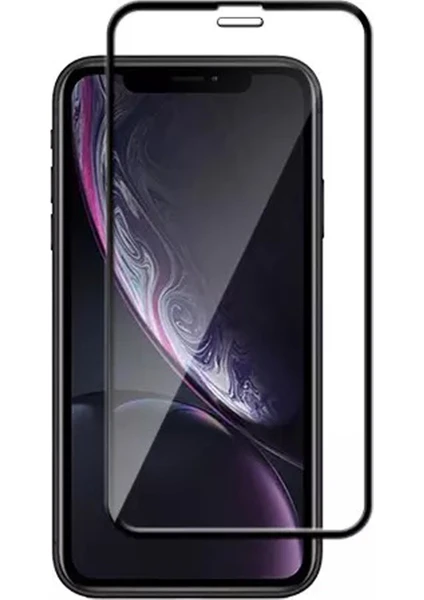 Apple iPhone Xr Kırılmaz Cam 5d Tam Kaplayan Temperli Ekran Koruyucu