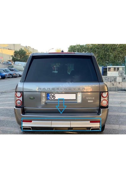 Range Rover Vogue Autobiography Arka Tampon Kaplama Trim Seti