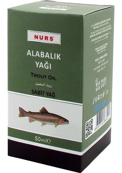Alabalık Yağı 50 ml