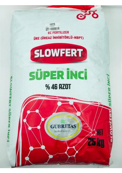 Slowerfert Süper Inci Akıllı Üre Azot Kaybına Son (25 Kg)