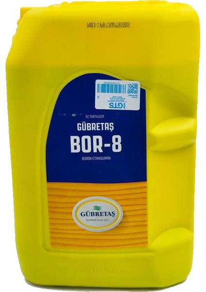 Bor % 8 - Sıvı Gübre 20 Lt