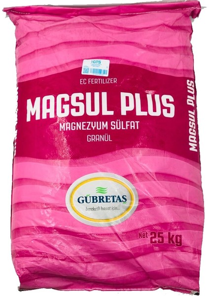 Magsül Plus Magnezyum Sülfat Granül25 Kg