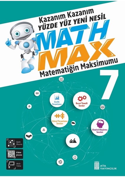 7. Sınıf Yüzde Yüz Yeni Nesil Math Max Soru Bankası