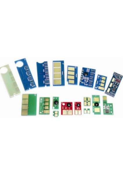 Oki C301 Uyumlu Toner Chip-Takım