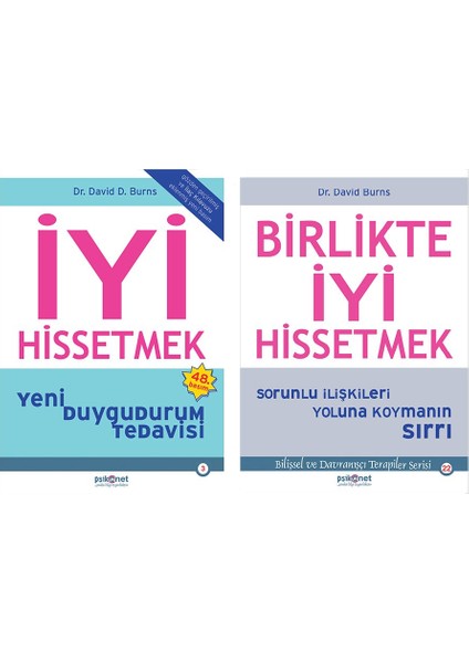 İyi Hissetmek - Birlikte İyi Hissetmek 2 Kitap Set - David D. Burns