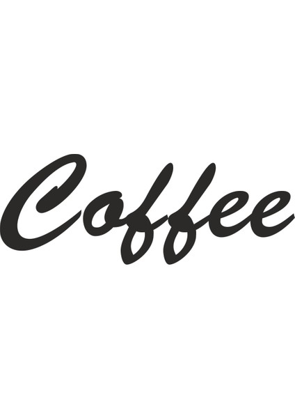 Coffee Dekoratif ( Kahve) Yazı Ahşap Duvar Dekoru fiyatları