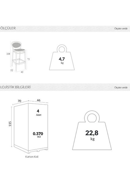 Marcel Bar 75CM fiyatları